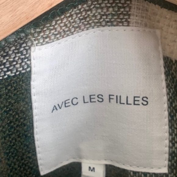 AVEC LES FILLES Shirt Jacket Shacket (Medium) - Picture 5 of 12